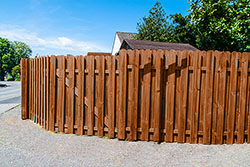 Sichtschutz aus Holz